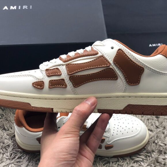 Amiri Men's Outdoor Low-Top Light Brown Skel-Top Low Shoes - Picture 7 of 9